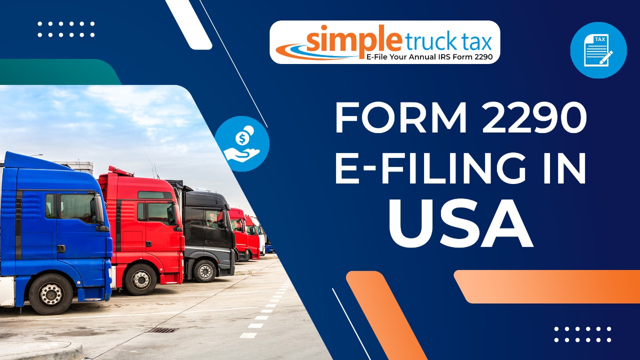 FORM 2290 E-FILING IN USA