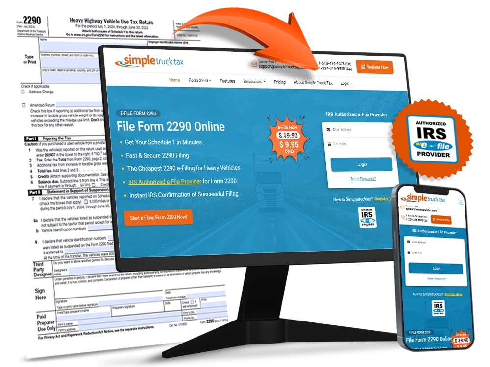 E-File Form 2290 Online